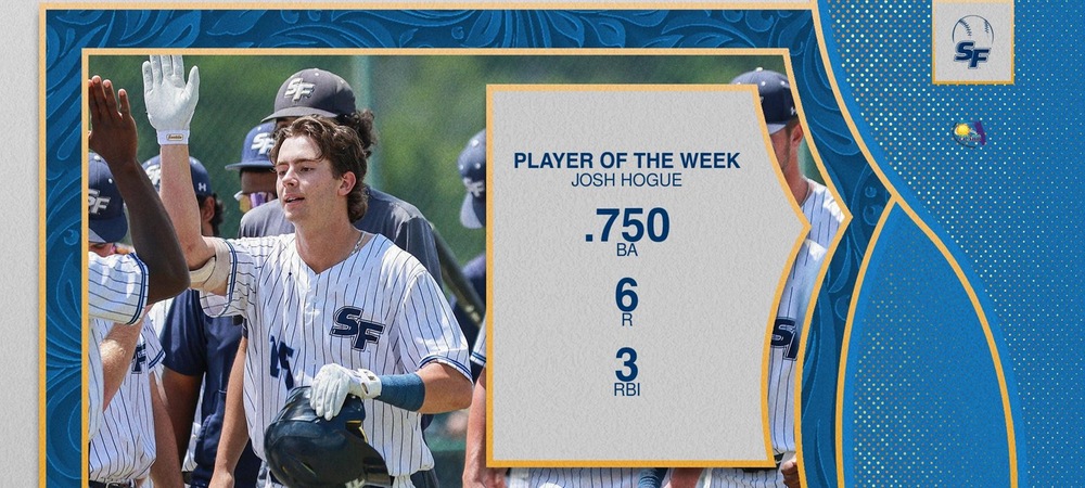 Hogue Takes Home FCSAA Player of the Week