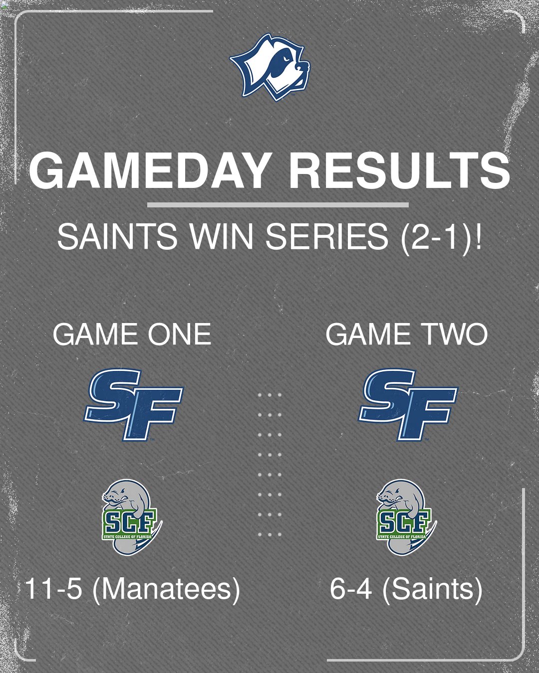 Saints Win Roller-Coaster Series